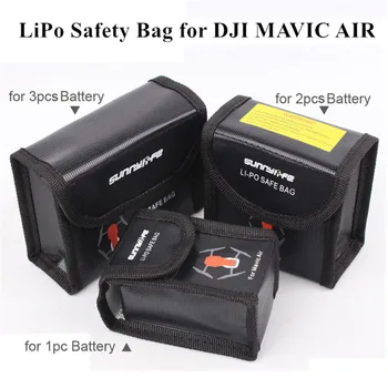LiPo Safety Bag Heat-resistance Protective Bag Explosion-proof Battery Storage Bag for DJI MAVIC AIR Battery Guards
LiPo Safety Bag Heat-resistance Protective Bag Explosion-proof Battery Storage Bag for DJI MAVIC AIR Battery Guards