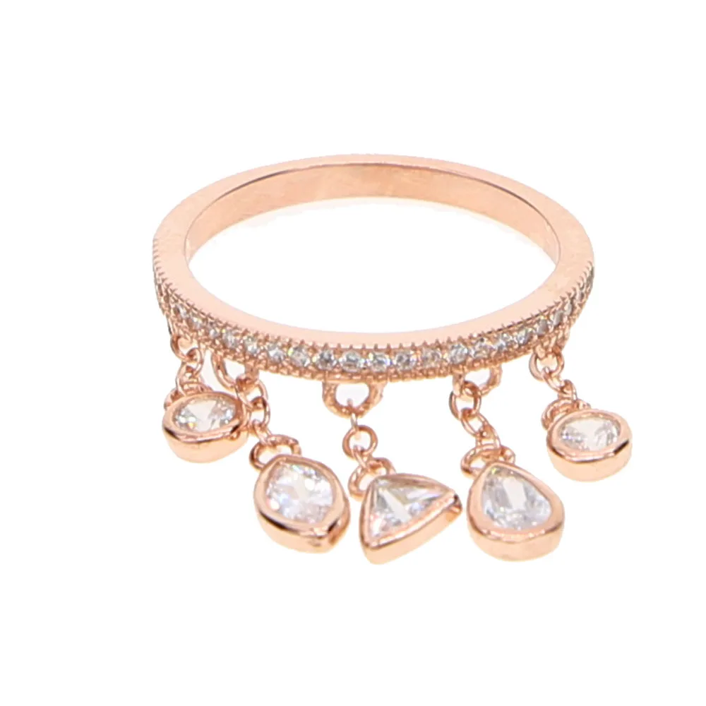 Delicate Zircon Crystal cz charm tassel elegant women gift Ring for Women Ladies Girls Rose Gold Color Finger rings
Delicate Zircon Crystal cz charm tassel elegant women gift Ring for Women Ladies Girls Rose Gold Color Finger rings
