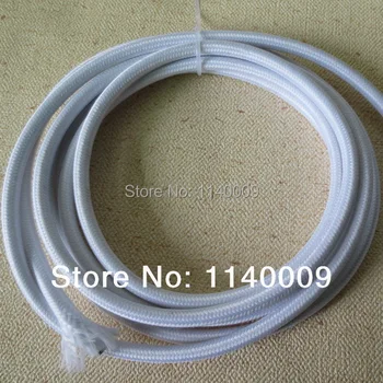 10 meters White Color 2 core 0.75mm2 Textile Electrical Wire Color Braided Wire Fabric Covered Electrical Power Cord Wire Cable
10 meters White Color 2 core 0.75mm2 Textile Electrical Wire Color Braided Wire Fabric Covered Electrical Power Cord Wire Cable