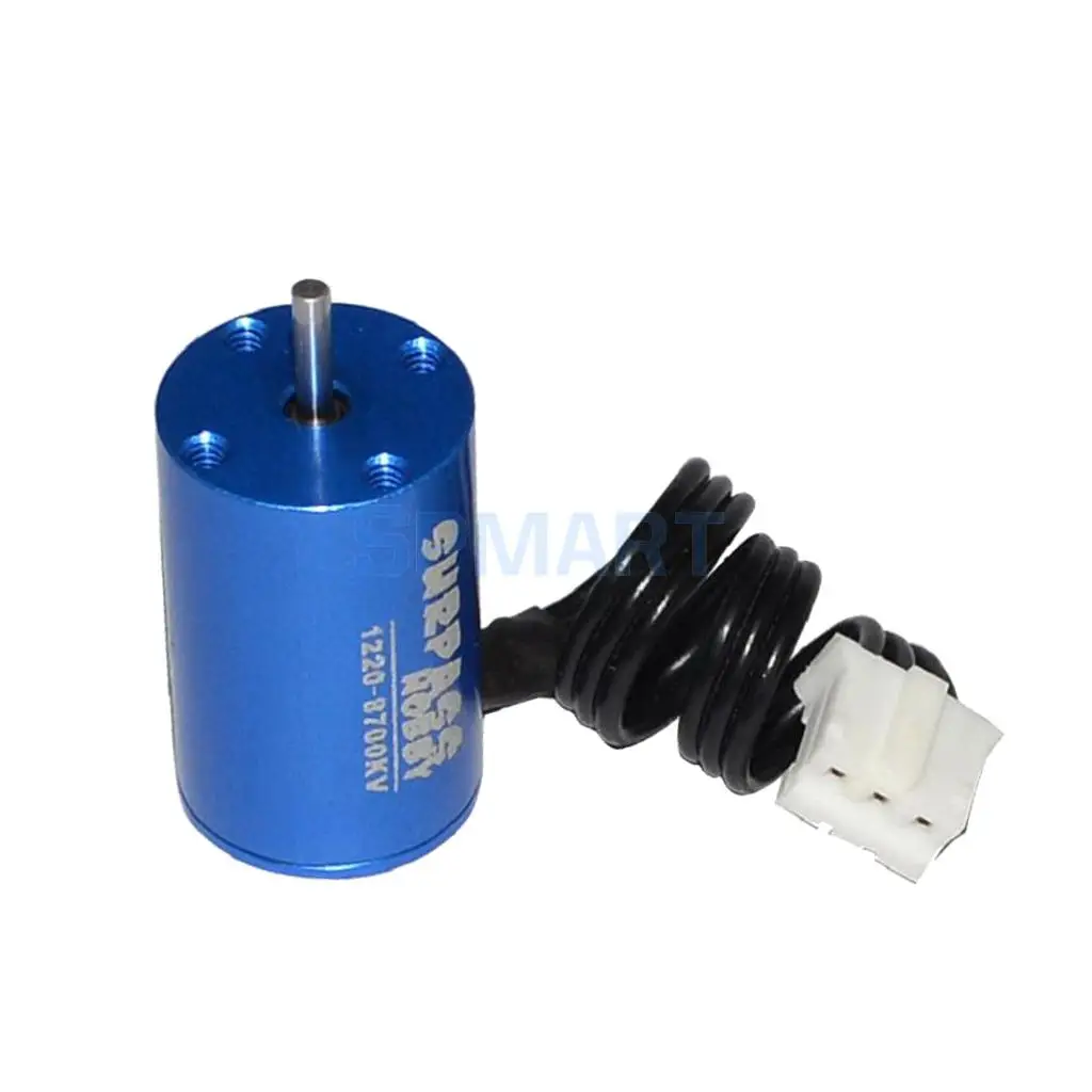 8700KV Brushless Motor Inrunner for 1/24 1/28 1/32 Universal RC Mini Car 1.5mm Shaft Blue