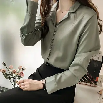 Women Sexy V Collar Blouse Casual Long Sleeve Shirt Top Shirt Loose Bottoming Blouse
Women Sexy V Collar Blouse Casual Long Sleeve Shirt Top Shirt Loose Bottoming Blouse