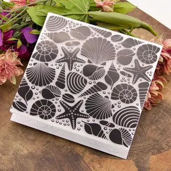 Conch Shell Print DIY Scrapbook Plastic Embossing Template Folder Stencil Bump Embossing Folders DIY Photo Album Decor
Conch Shell Print DIY Scrapbook Plastic Embossing Template Folder Stencil Bump Embossing Folders DIY Photo Album Decor