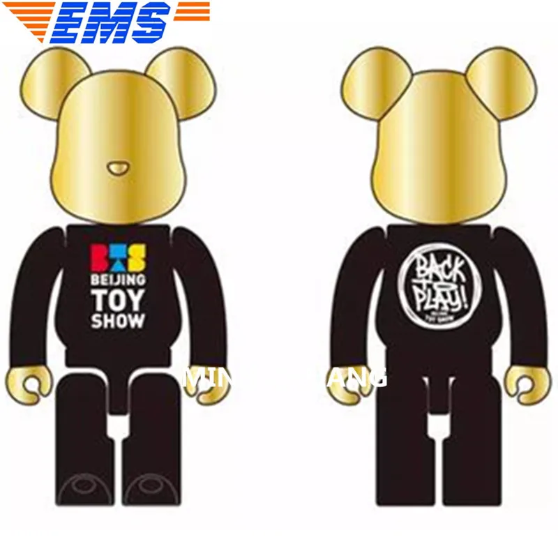 

20"Bearbrick Gloomy Kaws 1000% Be@rbrick BRIAN Street Art Christmas Present Action Figure Collectible Model Toy 52CM BOX Z22