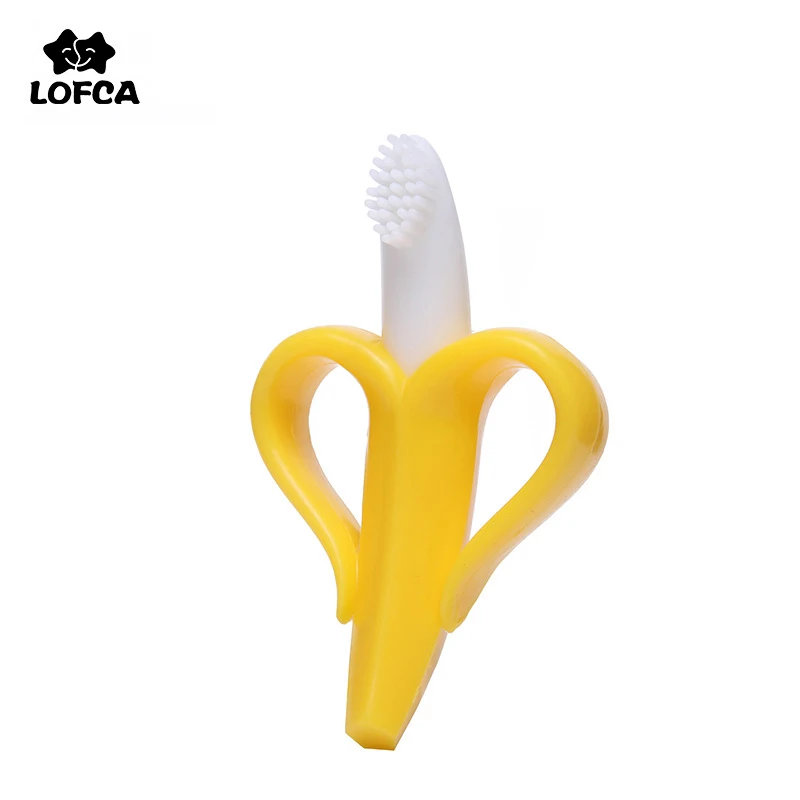 Banana Shape Safe Toddle Teether Baby Silicone Training Toothbrush BPA Free Banana Teething Ring Silicone Chew Dental Care Toot
Banana Shape Safe Toddle Teether Baby Silicone Training Toothbrush BPA Free Banana Teething Ring Silicone Chew Dental Care Toot