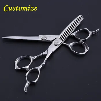 Custom Classic japan 440c 6'' hair scissors cutting barber makas thinning scisor shears styling tools hairdressing scissors set
Custom Classic japan 440c 6'' hair scissors cutting barber makas thinning scisor shears styling tools hairdressing scissors set