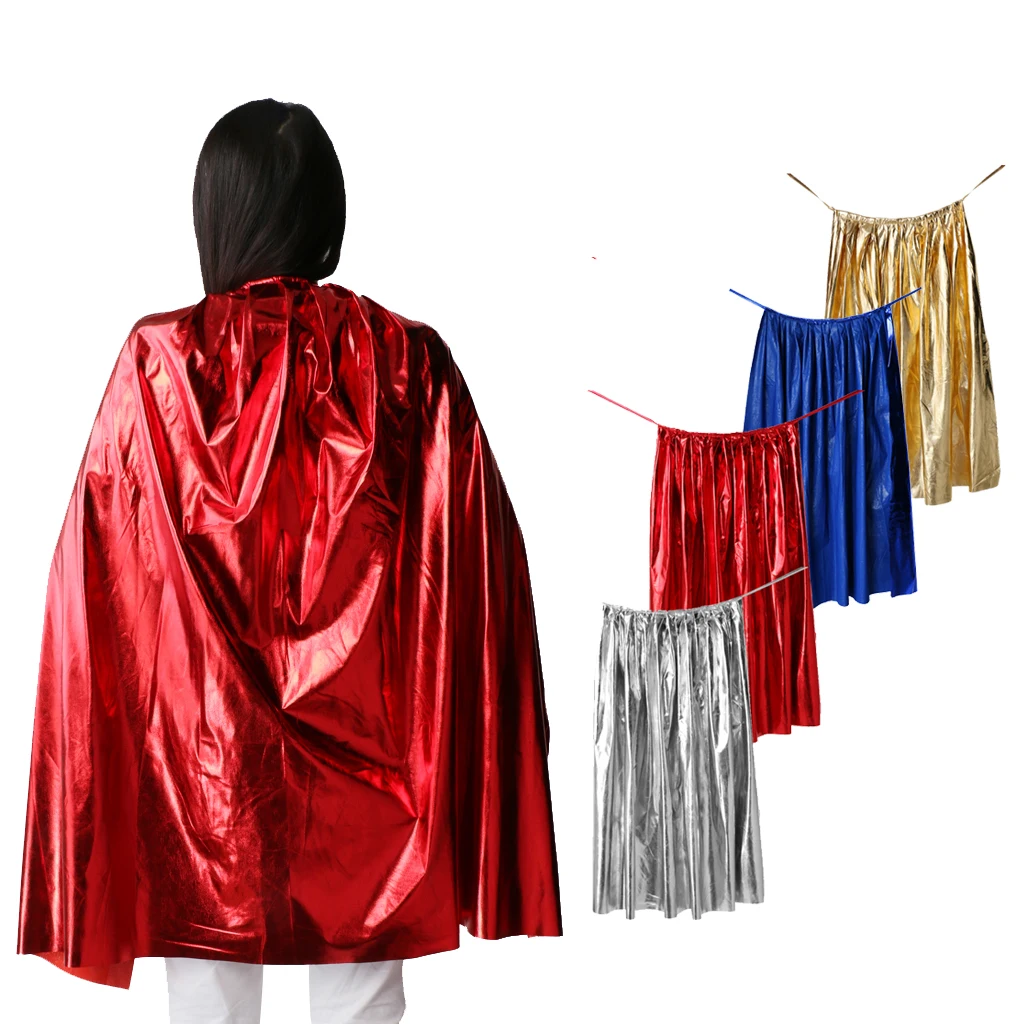 Metallic Cloak Cape Halloween Party Stage Cosplay Fancy Ball Constume 
Metallic Cloak Cape Halloween Party Stage Cosplay Fancy Ball Constume