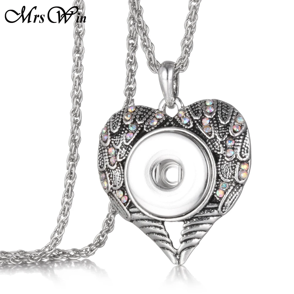 Ginger Crystal Angel Wings Snap Neckalce Metal Vintage 18mm SNap pendant Necklace Perhiasan Button Jewelry
Ginger Crystal Angel Wings Snap Neckalce Metal Vintage 18mm SNap pendant Necklace Perhiasan Button Jewelry