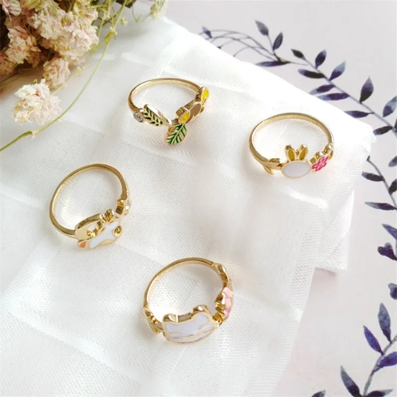 Japan and South Korea Cartoon Cute Animal Cat Bunny Unicorn Squirrel Ring Girl Student Trendy Creative Jewelry Accessories Gift
Japan and South Korea Cartoon Cute Animal Cat Bunny Unicorn Squirrel Ring Girl Student Trendy Creative Jewelry Accessories Gift