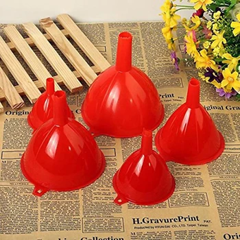 EZLIFE 5PCS Funnel Fill Liquid Lab Car Petrol Oil Fuel Water Kitchen Tool Plastic XN714
EZLIFE 5PCS Funnel Fill Liquid Lab Car Petrol Oil Fuel Water Kitchen Tool Plastic XN714