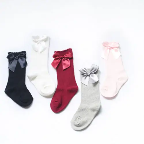 Lovely Baby Girls Bowknot Socks Soft Cotton Knee High Socks Cute Leg Warmers Socks
Lovely Baby Girls Bowknot Socks Soft Cotton Knee High Socks Cute Leg Warmers Socks