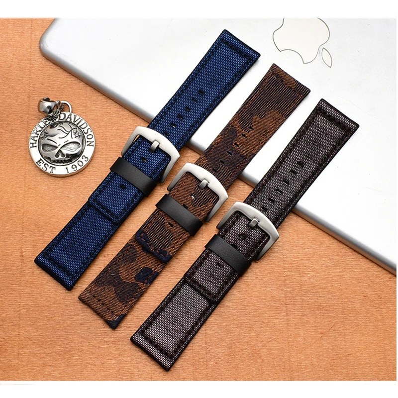 Universal 22mm 24mm Camouflage Colorful Nylon Watch Band for Men's Watch Watch Strap for Samsung Gear S3 Classic For PAM
Universal 22mm 24mm Camouflage Colorful Nylon Watch Band for Men's Watch Watch Strap for Samsung Gear S3 Classic For PAM