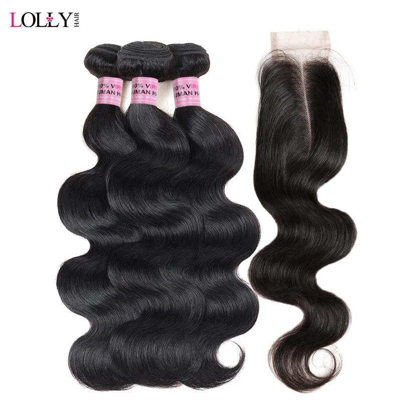 Malaysian Body Wave Bundles With Closure Remy Human Hair Bundles With Lace Closure 2x4 Lolly Hair 2/3 Bundles with Lace Closure
Malaysian Body Wave Bundles With Closure Remy Human Hair Bundles With Lace Closure 2x4 Lolly Hair 2/3 Bundles with Lace Closure