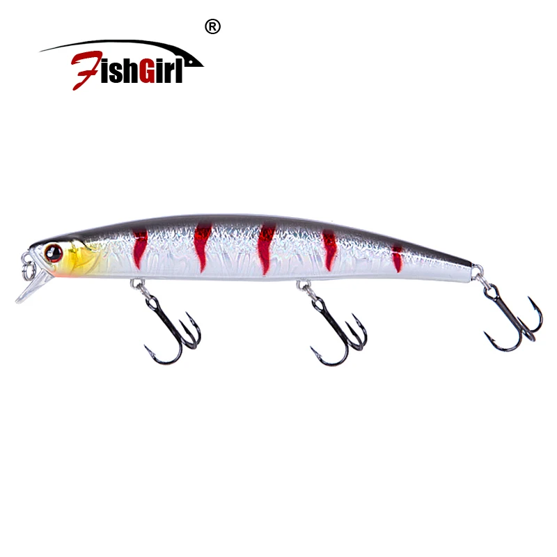 2018 Ilure Brand High Quality Long Cast Rolling Hard Fishing Lure 118mm 18.2g Floating Big Minnow Pesca Pike Bait With VMC Hooks
2018 Ilure Brand High Quality Long Cast Rolling Hard Fishing Lure 118mm 18.2g Floating Big Minnow Pesca Pike Bait With VMC Hooks
