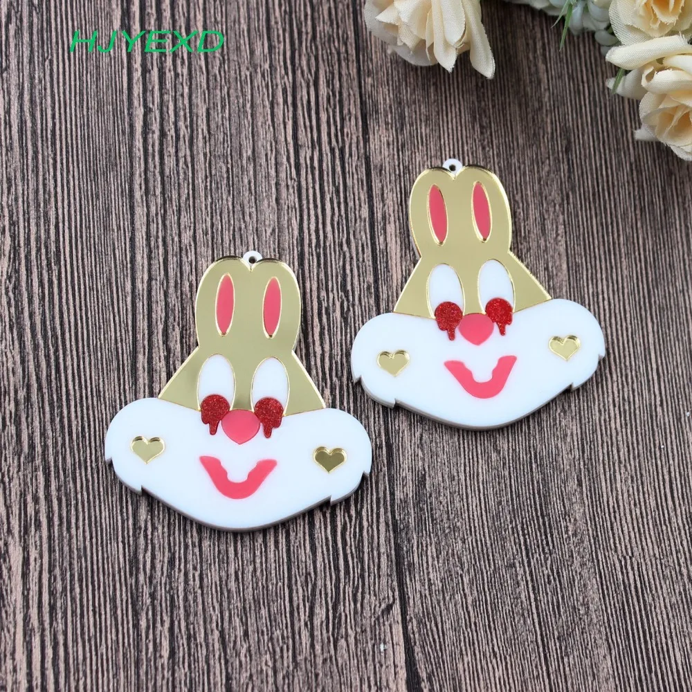 (1pair)65mm Acrylic Rabbit Earrings Drops Easter Pendants Rabbit Dangle EarringsEco-friendly Laser cut-AC1521
(1pair)65mm Acrylic Rabbit Earrings Drops Easter Pendants Rabbit Dangle EarringsEco-friendly Laser cut-AC1521