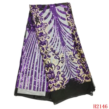 African Sequins Lace Fabric 2019 Nigerian French Tulle Lace with Sequins Embroidery Lace Fabric for Dress HJ2146-1
African Sequins Lace Fabric 2019 Nigerian French Tulle Lace with Sequins Embroidery Lace Fabric for Dress HJ2146-1
