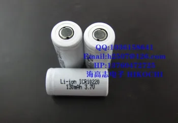 Rechargeable cylindrical LI-ion Battery LIR10220 130mah 3.7v 10220 10*22mm
Rechargeable cylindrical LI-ion Battery LIR10220 130mah 3.7v 10220 10*22mm
