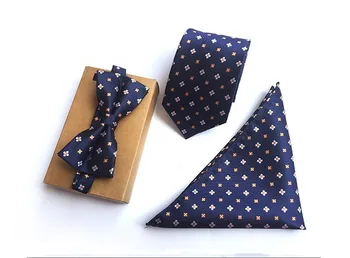 8cm New Fashion Business Style Tie Set Silk Wedding Party Men Neckwear Ties Bowtie Handkerchief Sets Leisure Ensemble
8cm New Fashion Business Style Tie Set Silk Wedding Party Men Neckwear Ties Bowtie Handkerchief Sets Leisure Ensemble