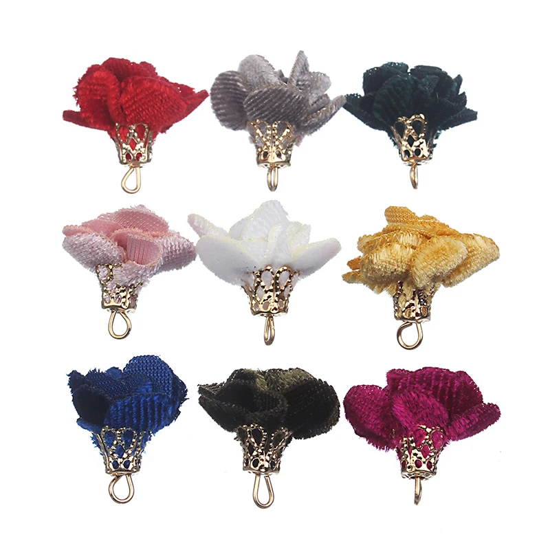 20pcs/lot 20cm 8 Colors Velvet Floral Charm Bulk Flower Charms Pendants for DIY Necklaces Bracelets Earrings Jewelry Supplies
20pcs/lot 20cm 8 Colors Velvet Floral Charm Bulk Flower Charms Pendants for DIY Necklaces Bracelets Earrings Jewelry Supplies