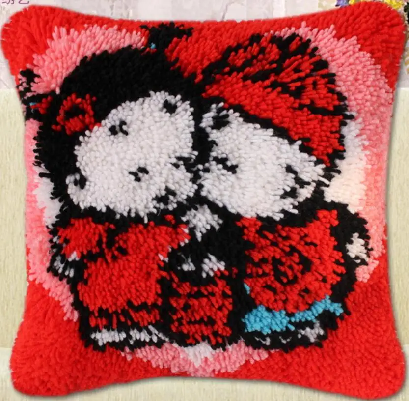 diy Hot models coarse wool carpet embroidered pillow section of cross stitch embroidery handicraft Latch Hook chinese wedding
diy Hot models coarse wool carpet embroidered pillow section of cross stitch embroidery handicraft Latch Hook chinese wedding
