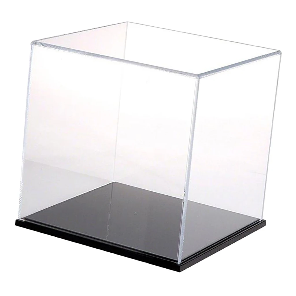 MagiDeal Clear Acrylic Display Box Case Protector Perspex 8x8x8cm for Amiibo Funko POP Model Dolls Showbox