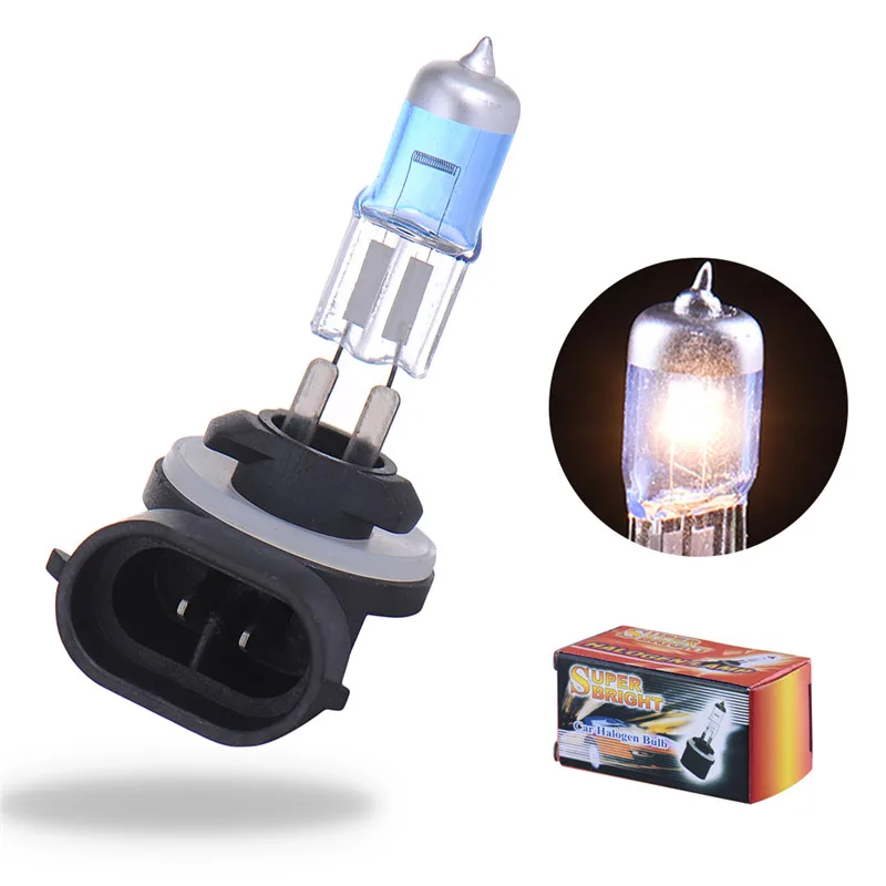2 Pcs 881 Auto Car Headlight Halogen Bulbs 12V 27W Super Bright Fog Light Bulbs Xenon White Replaces 886/889/894/896/898
2 Pcs 881 Auto Car Headlight Halogen Bulbs 12V 27W Super Bright Fog Light Bulbs Xenon White Replaces 886/889/894/896/898