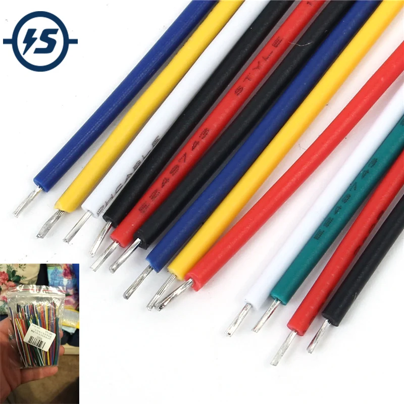 130Pcs 24AWG Breadboard Jumper Cable Wires Kit Tinning Double Tinned Component Pack Colorful 13 Types 10 Pcs each 5CM 8CM 10CM
130Pcs 24AWG Breadboard Jumper Cable Wires Kit Tinning Double Tinned Component Pack Colorful 13 Types 10 Pcs each 5CM 8CM 10CM