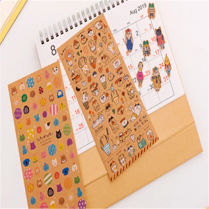 40packs/lot Cute Japanese cat sticker kraft paper Diary Decorative Stickers DIY Scrapbooking Seal Stickers wholesale
40packs/lot Cute Japanese cat sticker kraft paper Diary Decorative Stickers DIY Scrapbooking Seal Stickers wholesale