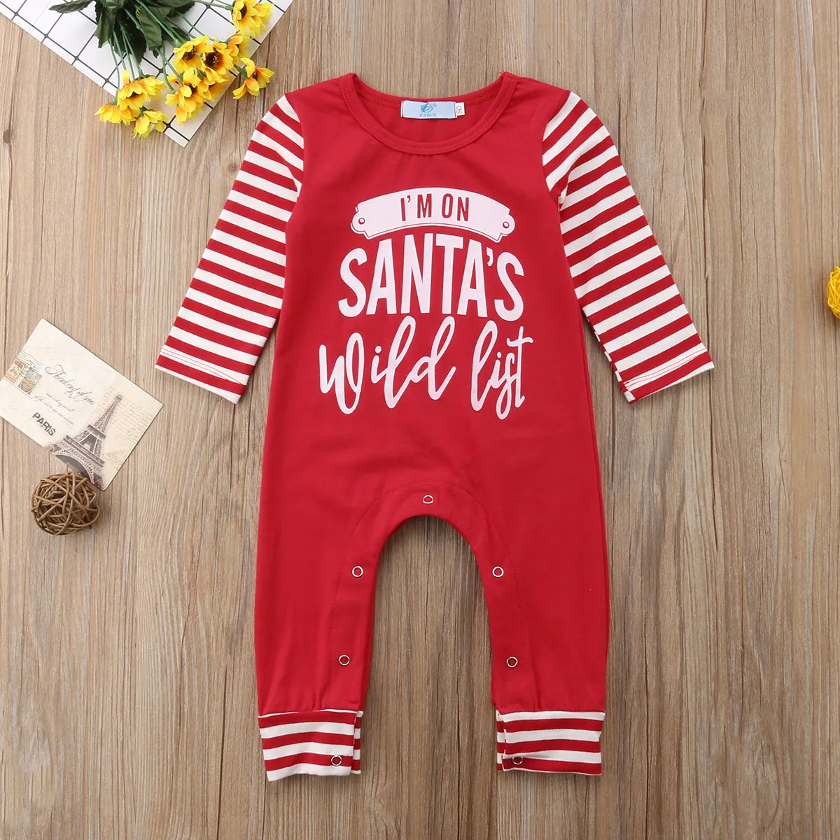 Christmas Xmas Baby Boys Girls Clothes Newborn Striped Romper Jumpsuit Outfit Clothes
Christmas Xmas Baby Boys Girls Clothes Newborn Striped Romper Jumpsuit Outfit Clothes