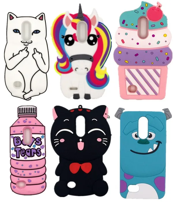 HOT 3D Silicon Unicorn Bunny Cat Cupcake Stitch Cartoon Soft Cell Phone Back Case Cover for LG K7 K8 K10 K4 2017 LV1 LV3 LV5
HOT 3D Silicon Unicorn Bunny Cat Cupcake Stitch Cartoon Soft Cell Phone Back Case Cover for LG K7 K8 K10 K4 2017 LV1 LV3 LV5