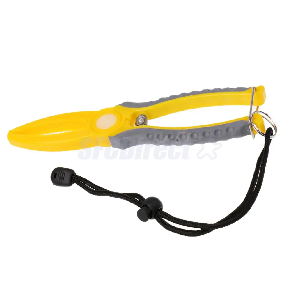 ABS Plastic Fish Grip Clamp Fishing Plier Lip Gripper Grabber Clip Anti-slip Teeth with Lanyard, Max. Opening 6.5cm
ABS Plastic Fish Grip Clamp Fishing Plier Lip Gripper Grabber Clip Anti-slip Teeth with Lanyard, Max. Opening 6.5cm