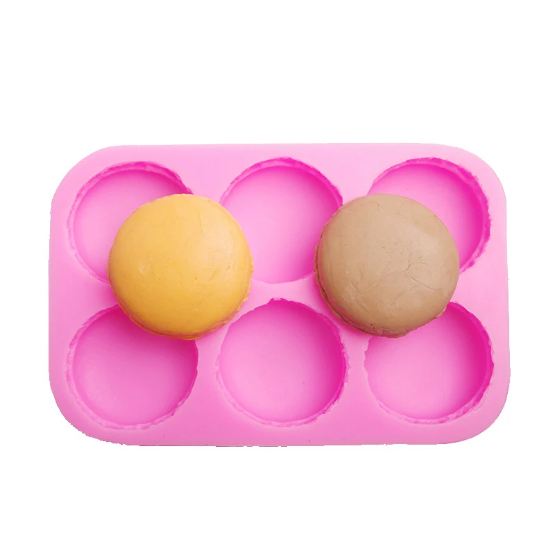 Silicone Baking Mat Large Macaroon Soap Mold 6 Hole Macaron Dessert Sheet Circles Cake Chocolate Baking Tool
Silicone Baking Mat Large Macaroon Soap Mold 6 Hole Macaron Dessert Sheet Circles Cake Chocolate Baking Tool