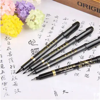 1 PC Calligraphy Pen Pigment Ink Soft Brush Marker 4 Size Tips Sketch Drawing Marker Extra Fine Point Fineliner Penmanship
1 PC Calligraphy Pen Pigment Ink Soft Brush Marker 4 Size Tips Sketch Drawing Marker Extra Fine Point Fineliner Penmanship