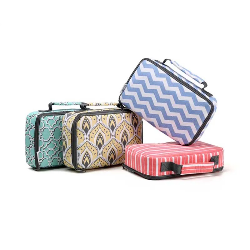 2.5L stylish printing canvas lunch bag portable small cooler bag ice pack thermal picnic box meal drink fruit insulated cool bag
2.5L stylish printing canvas lunch bag portable small cooler bag ice pack thermal picnic box meal drink fruit insulated cool bag