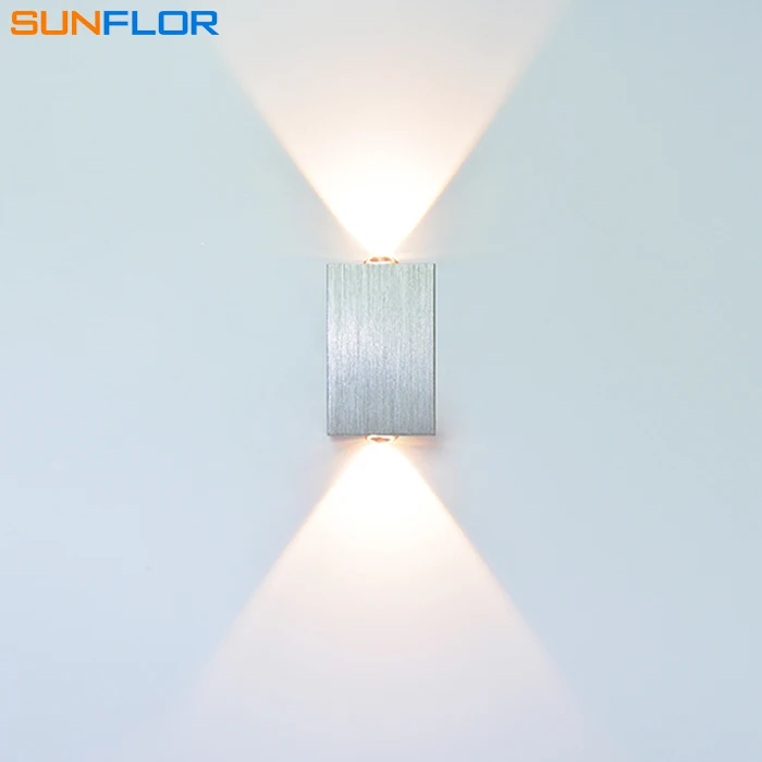 2W Wall Lamp Surface Mounted Indoor LED Wall Sconce Up and down Lighting Bedroom Restroom Reading Wall Light
2W Wall Lamp Surface Mounted Indoor LED Wall Sconce Up and down Lighting Bedroom Restroom Reading Wall Light