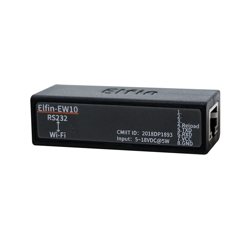 HF Smallest Shanghai High FlyingElfin-EW10 Wireless Networking Devices Modbus TPC IP Function RJ45 RS232 to WIFI Serial Server
HF Smallest Shanghai High FlyingElfin-EW10 Wireless Networking Devices Modbus TPC IP Function RJ45 RS232 to WIFI Serial Server