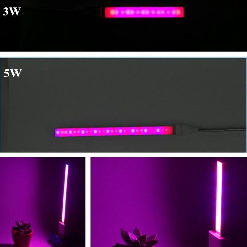AIFENG Led Grow Light Full Spectrum Red Blue 5V USB Grow Lights Flexible Hose 3W 5W For Seedlings Flowering Plants Growing Light AIFENG Led Grow Light Full Spectrum Red Blue 5V USB Grow Lights Flexible Hose 3W 5W For Seedlings Flowering Plants Growing Light