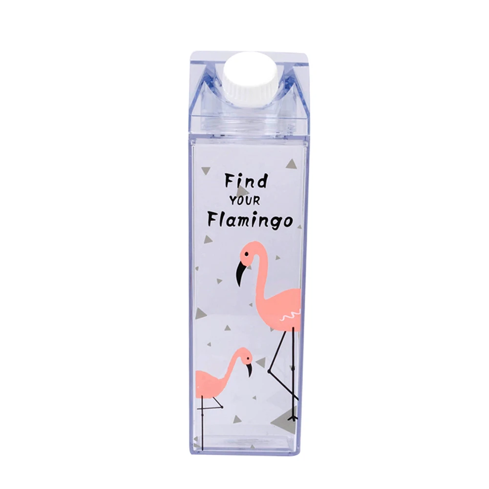 NEW Fashion Design Flamingos Sports Water Bottle Milk Box Plastic Portable My Drinking Bottle BPA Free For Outdoor Travel
NEW Fashion Design Flamingos Sports Water Bottle Milk Box Plastic Portable My Drinking Bottle BPA Free For Outdoor Travel