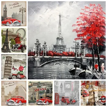 REDIY LADIY Diamond Painting London Paris Italy Vienna Home Decor Cross Stitch Painting Rhinestones Embroidery Arts & Crafts
REDIY LADIY Diamond Painting London Paris Italy Vienna Home Decor Cross Stitch Painting Rhinestones Embroidery Arts & Crafts
