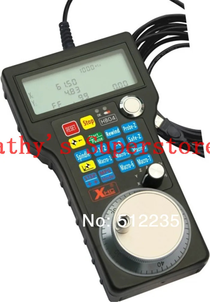 cnc pendant Mach3 handwheel USB HandWheel Pulse 50PPR Optical Encoder Generator MPG Pendant
cnc pendant Mach3 handwheel USB HandWheel Pulse 50PPR Optical Encoder Generator MPG Pendant