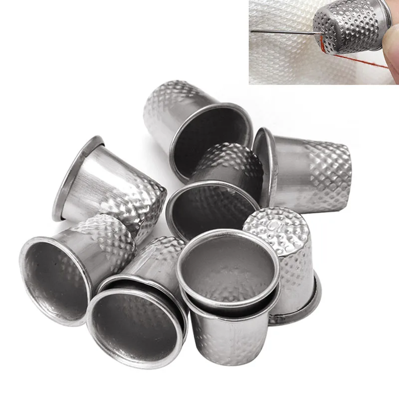 10PCS Thimbles Multi Size Finger Protector Sewing Quiting Handmade Craft Tool Protect finger Practical Sewing Tool Kits Thimbles
10PCS Thimbles Multi Size Finger Protector Sewing Quiting Handmade Craft Tool Protect finger Practical Sewing Tool Kits Thimbles