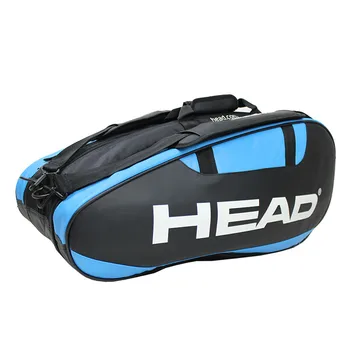 Genuine Head Tennis Racket Badminton Racket Bag Red Blue PU Multifuntional Backpack For 6 Pcs Racquets sport bag
Genuine Head Tennis Racket Badminton Racket Bag Red Blue PU Multifuntional Backpack For 6 Pcs Racquets sport bag