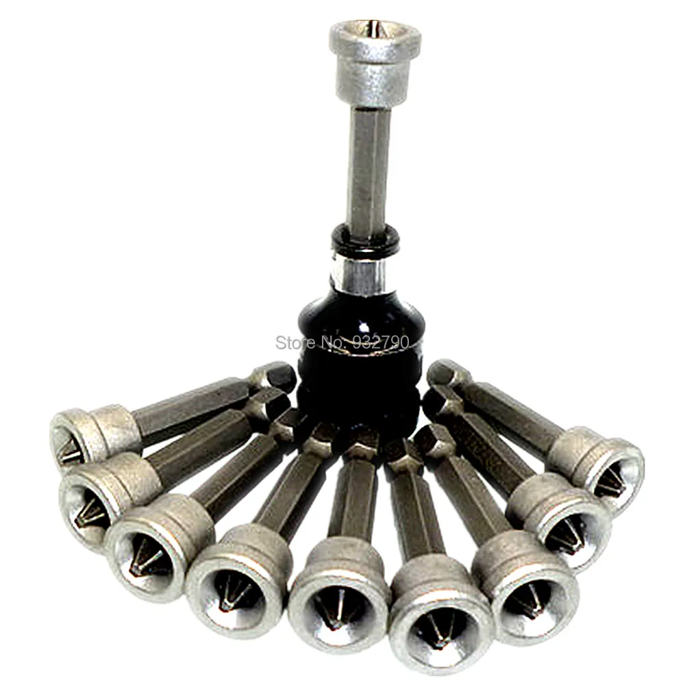 PH2 Drywall Screw Bits, Plasterboard, Phillips Screwdriver Bit, Hex,Dimpler,Stop