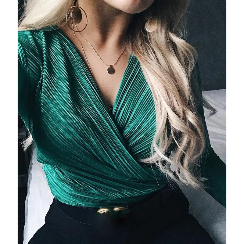 2019 Winter V Neck Velvet Bodysuits Women Jumpsuits Crisscross Long Sleeve Sexy Bodysuit Women Fashion Elegant Rompers
2019 Winter V Neck Velvet Bodysuits Women Jumpsuits Crisscross Long Sleeve Sexy Bodysuit Women Fashion Elegant Rompers