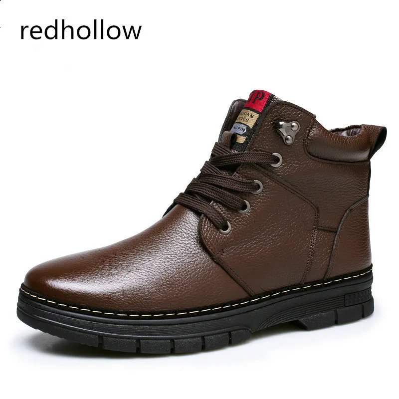 Men Shoes Fashion Warm Fur Winter Men Boots Genuine Leather Snow Ankle Boots for Man Footwear New Casual Shoes Men Fashion
Men Shoes Fashion Warm Fur Winter Men Boots Genuine Leather Snow Ankle Boots for Man Footwear New Casual Shoes Men Fashion