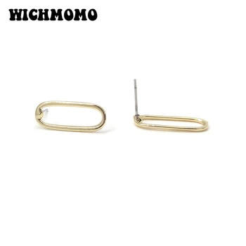 2019 New Fashion 8*20mm 10pieces/bag Zinc Alloy Gold Oval Earring Base Connectors Linkers for DIY Earring Jewelry Accessories
2019 New Fashion 8*20mm 10pieces/bag Zinc Alloy Gold Oval Earring Base Connectors Linkers for DIY Earring Jewelry Accessories