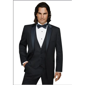 New Groom Tuxedo mens suits Black Groomsmen Notch Lapel Wedding Suits 2020 Best Man Bridegroom men suit (Jacket+Pants+Tie+Vest)
New Groom Tuxedo mens suits Black Groomsmen Notch Lapel Wedding Suits 2020 Best Man Bridegroom men suit (Jacket+Pants+Tie+Vest)