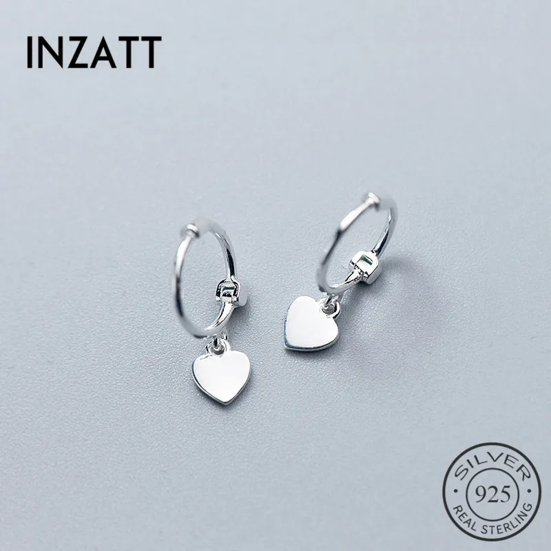 INZATT 2019 Cute Heart Hoop Earrings For Charm Women Wedding Party Rose Gold Color 925 Sterling Silver Fashion Jewelry Gift
INZATT 2019 Cute Heart Hoop Earrings For Charm Women Wedding Party Rose Gold Color 925 Sterling Silver Fashion Jewelry Gift
