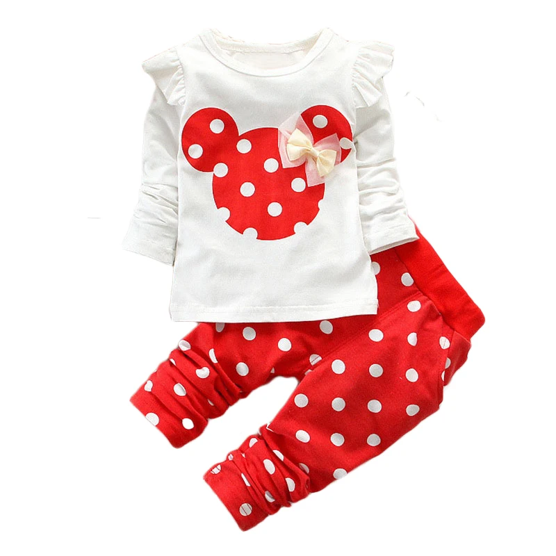 New autumn girls clothes set, T-shirt with pants children sets long sleeve bowtie heart printed princess suits
New autumn girls clothes set, T-shirt with pants children sets long sleeve bowtie heart printed princess suits