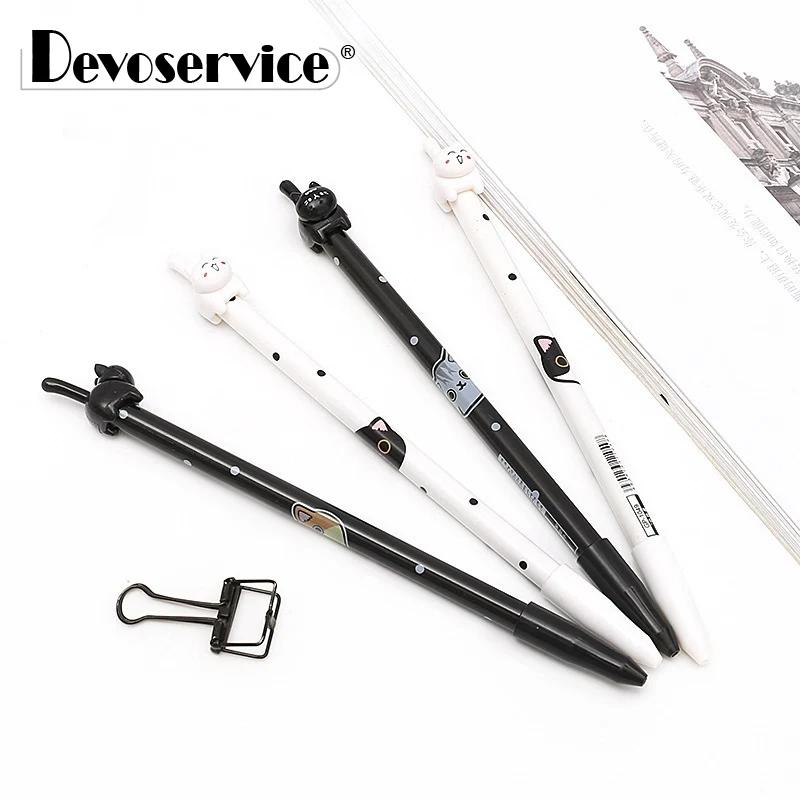 4Pcs/Pack Cute Cat Shape Gel Pen Kawaii School Writing Stationery Fine Point 0.5mm Ink Black Neutral Pen Office School Supplies
4Pcs/Pack Cute Cat Shape Gel Pen Kawaii School Writing Stationery Fine Point 0.5mm Ink Black Neutral Pen Office School Supplies