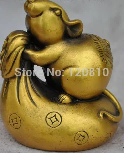 China Handcrafted Old Copper Budai Mice Wealth Statue
China Handcrafted Old Copper Budai Mice Wealth Statue